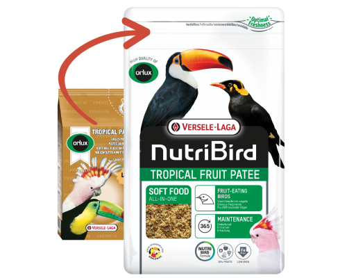 VL-NutriBird Tropical Fruit Patee 25kg - pokarm dla ptaków tropikalnych